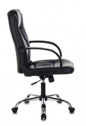Кресло руководителя Бюрократ T-800N/BLACK черный в Сысерти - sysert.ok-mebel.com | фото 2