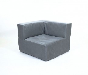 Кресло-угловое-модуль бескаркасное Тетрис 30 (Серый) в Сысерти - sysert.ok-mebel.com | фото