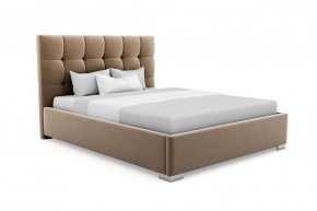 Кровать Асти интерьерная +основание (120х200) 5 кат. ткани в Сысерти - sysert.ok-mebel.com | фото