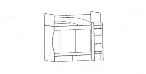 Кровать Бемби МДФ (фасад 3D) в Сысерти - sysert.ok-mebel.com | фото 19