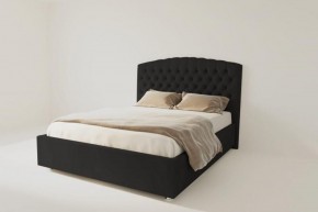 Кровать Берлин без основания 1400 (экокожа кольт ч) в Сысерти - sysert.ok-mebel.com | фото