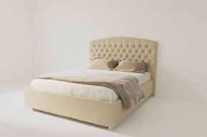 Кровать Берлин без основания 1600 (экокожа бежевая) в Сысерти - sysert.ok-mebel.com | фото