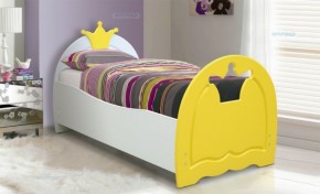 Кровать детская Корона (700*1400) МДФ матовый в Сысерти - sysert.ok-mebel.com | фото