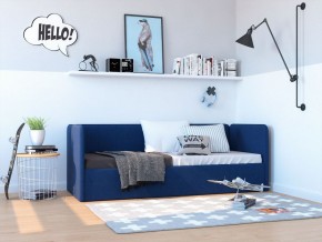 Кровать-диван Leonardo 160*70 (Синий) + боковина в Сысерти - sysert.ok-mebel.com | фото 5