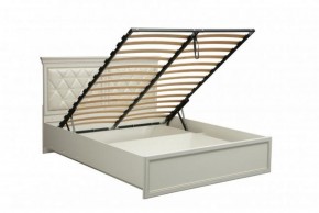 Кровать двойная 40.12-03 (ш.1600) "Эльмира" с подъемным механизмом (белый) в Сысерти - sysert.ok-mebel.com | фото