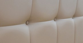 Кровать двойная Хлоя 160 + ортопед + ПМ + дно (арт. Пегасо капучино к/з (бежево-коричневый)) в Сысерти - sysert.ok-mebel.com | фото 5