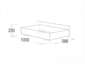 Кровать двойная Ольга 1Н + 2-а ящика (1200*2000) в Сысерти - sysert.ok-mebel.com | фото 3