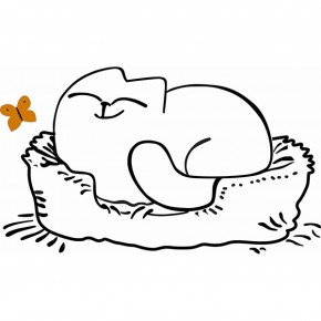 Кровать двухуровневая Кот № 900.1 ЛЕВАЯ (туя светлая/белый) в Сысерти - sysert.ok-mebel.com | фото 2