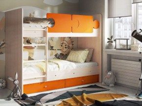 Кровать двухъярусная "Тетрис" (щиты) с бортиками + ящики в Сысерти - sysert.ok-mebel.com | фото 5