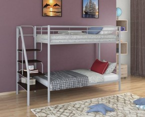Кровать двухъярусная "Толедо" Серый/Венге в Сысерти - sysert.ok-mebel.com | фото