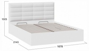 Кровать двуспальная Агата с ПМ Тип 1 в Сысерти - sysert.ok-mebel.com | фото 4