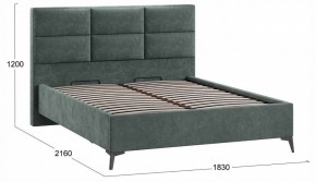 Кровать двуспальная Делана с ПМ Тип 1 в Сысерти - sysert.ok-mebel.com | фото 4