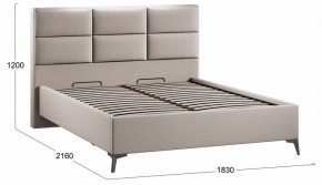 Кровать двуспальная Делана с ПМ Тип 1 в Сысерти - sysert.ok-mebel.com | фото 4