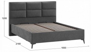 Кровать двуспальная Делана с ПМ Тип 1 в Сысерти - sysert.ok-mebel.com | фото 4