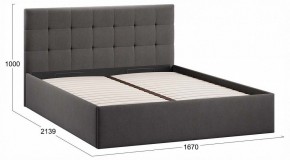 Кровать двуспальная Джоли с ПМ Тип 1 в Сысерти - sysert.ok-mebel.com | фото 4