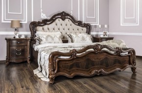 Кровать двуспальная Илона с мягким изголовьем (1800) караваджо в Сысерти - sysert.ok-mebel.com | фото 1