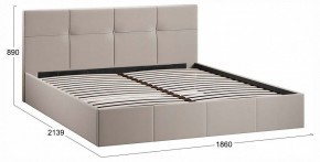 Кровать двуспальная Лора с ПМ в Сысерти - sysert.ok-mebel.com | фото 4