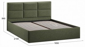Кровать двуспальная Стелла с ПМ Тип 1 в Сысерти - sysert.ok-mebel.com | фото 4