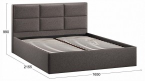 Кровать двуспальная Стелла с ПМ Тип 1 в Сысерти - sysert.ok-mebel.com | фото 4