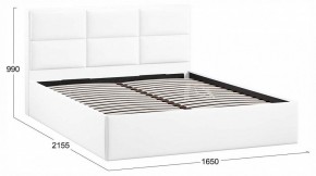 Кровать двуспальная Стелла с ПМ Тип 1 в Сысерти - sysert.ok-mebel.com | фото 4