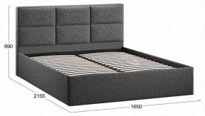 Кровать двуспальная Стелла с ПМ Тип 1 в Сысерти - sysert.ok-mebel.com | фото 4
