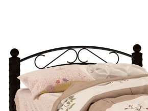 Кровать Гарда-15 с основанием (900) черная в Сысерти - sysert.ok-mebel.com | фото 3