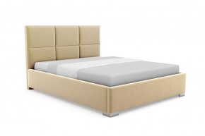 Кровать Гера интерьерная +основание (140х200) 5 кат. ткани в Сысерти - sysert.ok-mebel.com | фото
