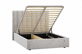 Кровать Ingrid 1400 с основанием и ПМ (Ультра Смог) Модель 312 в Сысерти - sysert.ok-mebel.com | фото 2