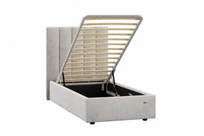 Кровать Ingrid 900 с основанием и ПМ (Ультра Смог) Модель 312 в Сысерти - sysert.ok-mebel.com | фото 2