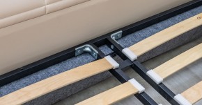 Кровать двойная Оливия 160 + ортопед. основание в Сысерти - sysert.ok-mebel.com | фото 15