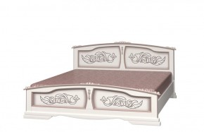 ЕЛЕНА Кровать из массива 1400 (Дуб Молочный) в Сысерти - sysert.ok-mebel.com | фото