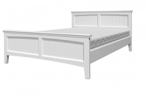 ГРАЦИЯ-4 Кровать из массива 1600 (Белый античный) в Сысерти - sysert.ok-mebel.com | фото