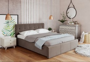 Кровать Изабелла с латами Newtone cacao 1400x2000 в Сысерти - sysert.ok-mebel.com | фото 2