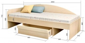 Кровать Изгиб в Сысерти - sysert.ok-mebel.com | фото 2