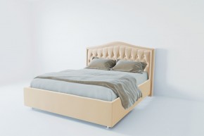 Кровать Калининград с ПМ 1800 (экокожа бежевая) в Сысерти - sysert.ok-mebel.com | фото 2