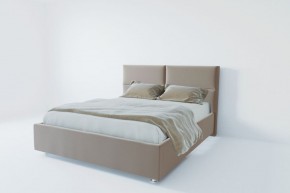 Кровать Корсика с ПМ 1200 (велюр светло-серый) в Сысерти - sysert.ok-mebel.com | фото 2