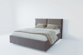 Кровать Корсика с ПМ 1200 (велюр темно-серый) в Сысерти - sysert.ok-mebel.com | фото 2