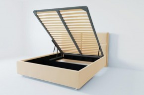 Кровать Корсика с ПМ 1800 (экокожа бежевая) в Сысерти - sysert.ok-mebel.com | фото