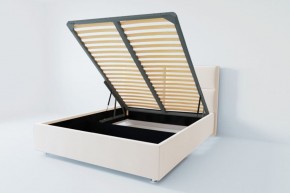 Кровать Корсика с ПМ 1800 (экокожа белая) в Сысерти - sysert.ok-mebel.com | фото