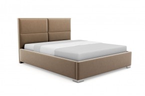 Кровать Квин интерьерная +основание (140х200) 1 кат. ткани в Сысерти - sysert.ok-mebel.com | фото
