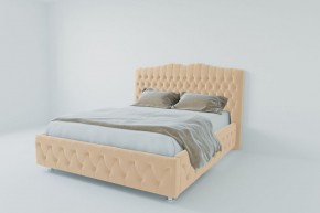 Кровать Нягань с ПМ 900 (экокожа бежевая) в Сысерти - sysert.ok-mebel.com | фото