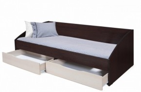 Кровать одинарная "Фея - 3" симметричная New (2000Х900) венге/вудлайн кремовый в Сысерти - sysert.ok-mebel.com | фото 2