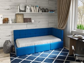 Кровать ОТТАВА с основанием и ПМ (Синий) 900х2000 в Сысерти - sysert.ok-mebel.com | фото