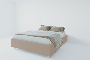 Кровать Подиум с ортопедическим основанием 800 (велюр серый) в Сысерти - sysert.ok-mebel.com | фото