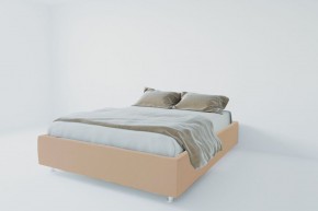 Кровать Подиум с ортопедическим основанием 800 (велюр светло-серый) в Сысерти - sysert.ok-mebel.com | фото
