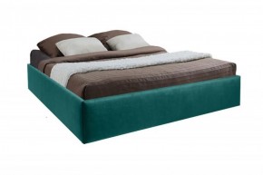 Кровать Подиум с ПМ 1600 (велюр бирюзовый) в Сысерти - sysert.ok-mebel.com | фото