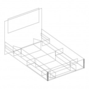 Кровать "Милана" БЕЗ основания 1200х2000 в Сысерти - sysert.ok-mebel.com | фото 4