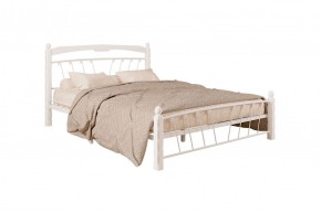 Кровать "Муза 1" КМД10  БЕЛАЯ (1600*2000) (ножки-белые) с коваными изделиями в Сысерти - sysert.ok-mebel.com | фото 2