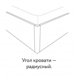 Кровать "Сандра" БЕЗ основания 1200х2000 в Сысерти - sysert.ok-mebel.com | фото 3