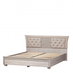 Кровать с мягким изголовьем №200 "Лючия" (1800) Дуб оксфорд серый в Сысерти - sysert.ok-mebel.com | фото